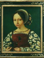 Mabuse Jacqueline - figlia di Adolfo di Borgogna - dim.:50x60