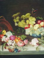 Bosschaert Johannes - Cesto con fiori - dim.:60x90