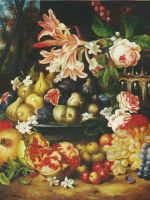 Brueghel Abraham - Natura morta con fiori e frutta