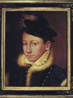 Clouet Francois - Carlo IX di Francia - dim.:50x60