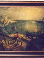 Bruegel Pieter - il vecchio caduta di icaro - dim.:60x80